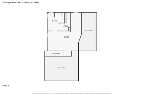 Floorplan - 507 Angel Fields Rd, Franklin, NC 28734 photo 5 of 5