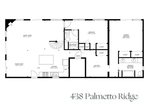 Floorplan - 438 Palmetto Rdg, Sylva, NC 28779 photo 1 of 1