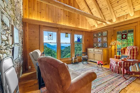 Living - 3570 Crabtree Mountain Rd, Clyde, NC 28721 photo 5 of 7