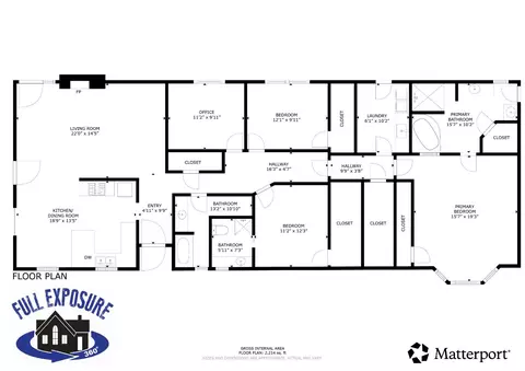 Floorplan - 17841 Rodeo Dr, Madera, CA 93638 photo 1 of 1