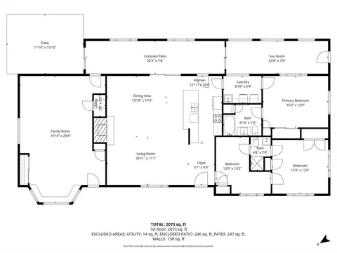 Floorplan - 45430 Lauri Ln, Oakhurst, CA 93644 photo 1 of 1