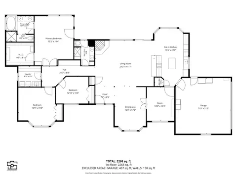 Floorplan - 21965 Oak Hill Ln, Clovis, CA 93619 photo 1 of 1
