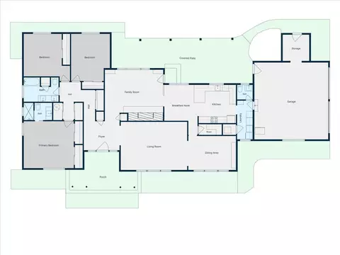 Floorplan - 12583 Heather Ln, Clovis, CA 93619 photo 1 of 1