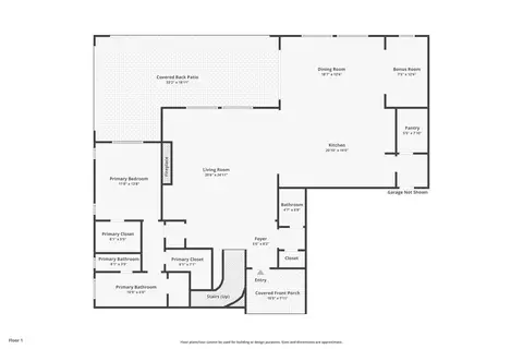 Floorplan - 4721 Overstone Ave, Madera, CA 93636 photo 1 of 2