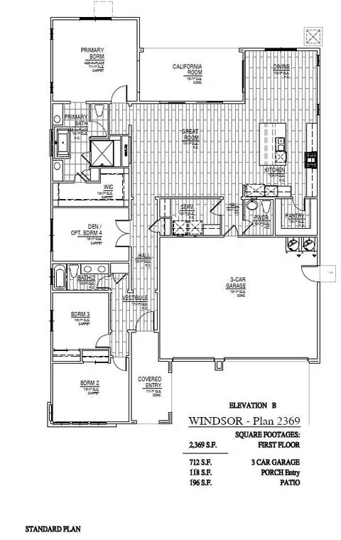 Floorplan - 2267 N Renn Ln, Clovis, CA 93619 photo 1 of 1