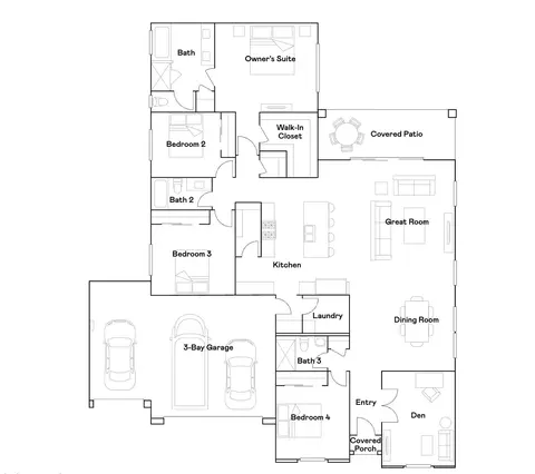 Floorplan - 1609 Atlantica Dr S, Madera, CA 93636 photo 1 of 1