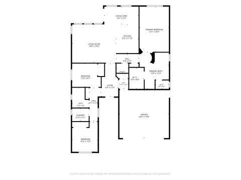 Floorplan - 5895 E Burns Ave, Fresno, CA 93727 photo 1 of 1