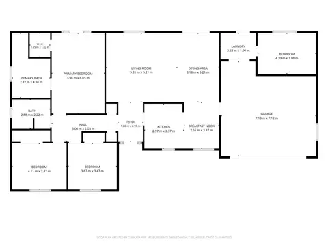 Floorplan - 6855 Live Oak Dr, Sanger, CA 93657 photo 1 of 1