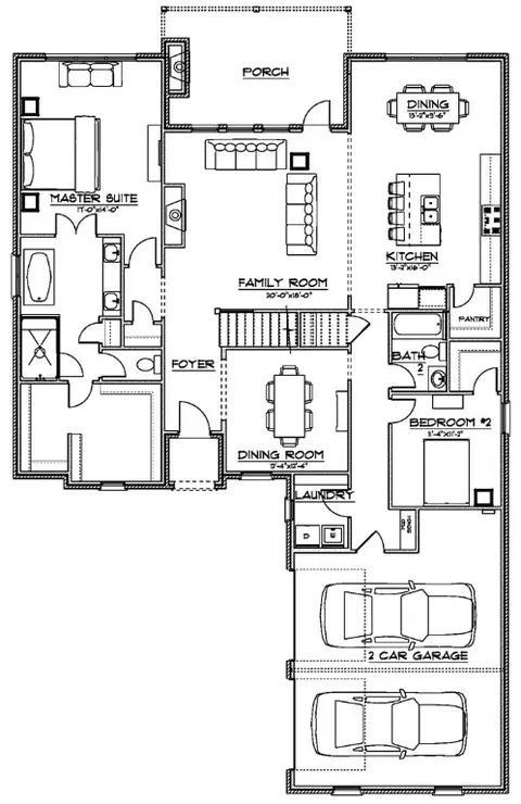 Floorplan - 2348 Annandale Ln, Auburn, AL 36830 photo 1 of 5