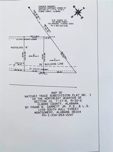 lot1 Natchez Trace Rifle Range, Tallassee, AL 36078