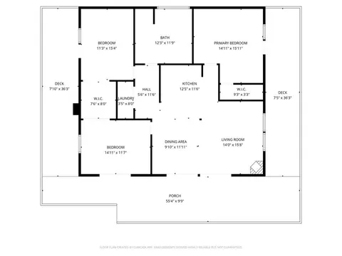 Floorplan - 2616 Pope, Ivanhoe, VA 24350 photo 2 of 2