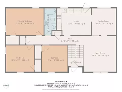 Floorplan - 636 E 2nd St, Richlands, VA 24641 photo 2 of 3