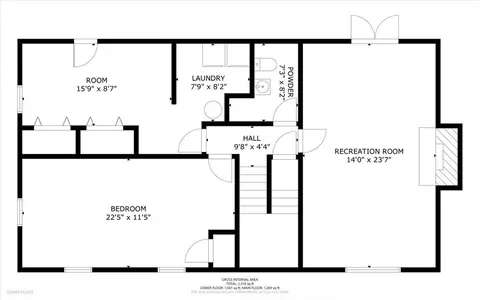 Floorplan - 5423 Ridgeview Waye, Dublin, VA 24084 photo 2 of 7