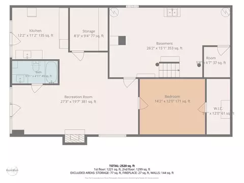 Floorplan - 8775 Sandlick Rd, Bee, VA 24217 photo 1 of 3