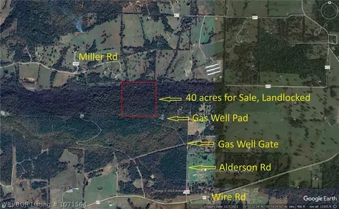 40 Acres Alderson Rd, Ozark, AR 72949