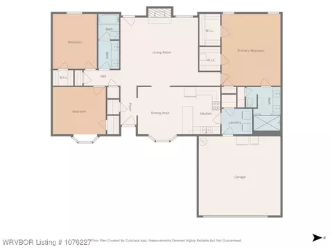 Floorplan - 2505 Pine Ln, Barling, AR 72923 photo 1 of 1