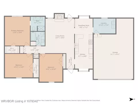 Floorplan - 109 Adams St, Lavaca, AR 72941 photo 1 of 1