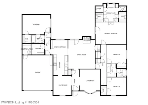 Floorplan - 8013 Yorktown Rd, Fort Smith, AR 72903 photo 2 of 2