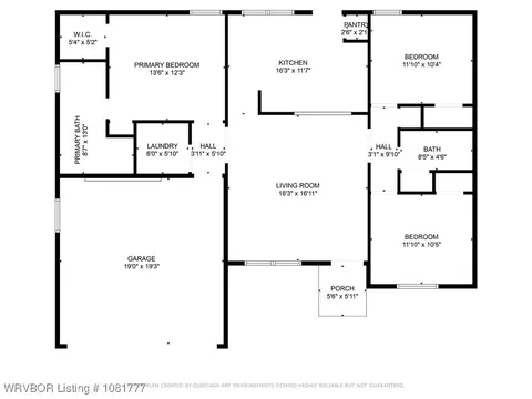 Floorplan - 7700 Huntington Way, Fort Smith, AR 72916 photo 1 of 2