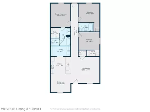 Floorplan - 1112 E Wood St, Paris, AR 72855 photo 1 of 1