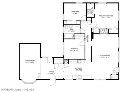 Floorplan - 2001 Wolfe Ln, Fort Smith, AR 72901 photo 2 of 2