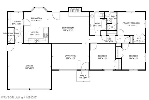 Floorplan - 4638 Victoria Dr, Fort Smith, AR 72904 photo 2 of 2