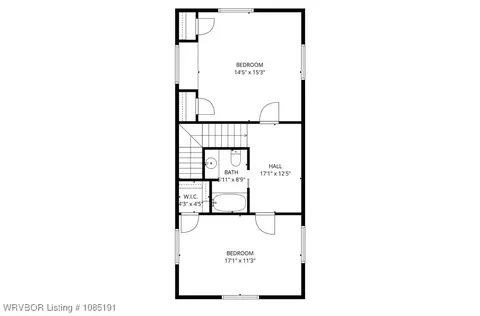 Floorplan - 1704 Ebbing Loop, Barling, AR 72923 photo 2 of 3