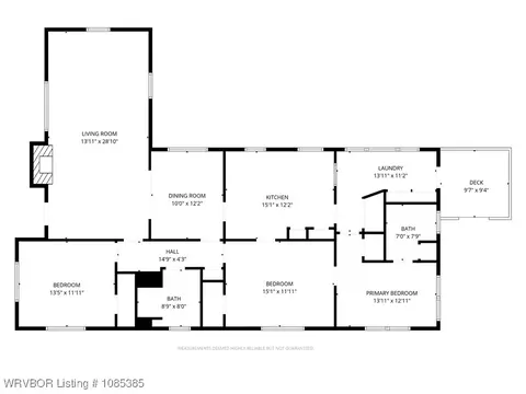 Floorplan - 36 Ash St, Alma, AR 72921 photo 2 of 2