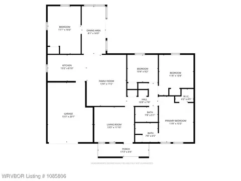 Floorplan - 3218 Iola Ave, Fort Smith, AR 72908 photo 2 of 2