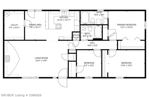 Floorplan - 472501 E 1127 Rd, Muldrow, OK 74948 photo 2 of 2