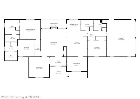 Floorplan - 42267 Timber Ridge Rd, Howe, OK 74940 photo 2 of 2