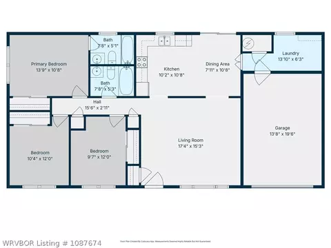Floorplan - 507 Darlene Dr, Mansfield, AR 72944 photo 1 of 1