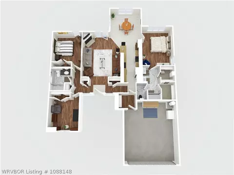 Floorplan - 9712 E Pointe Dr, Fort Smith, AR 72903 photo 2 of 2