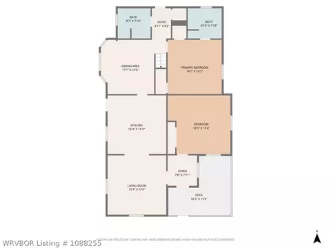 Floorplan - 304 Choctaw St, Hackett, AR 72937 photo 1 of 3