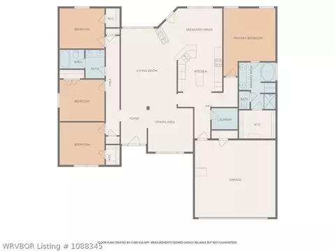Floorplan - 3708 Sandy, Fort Smith, AR 72903 photo 1 of 1