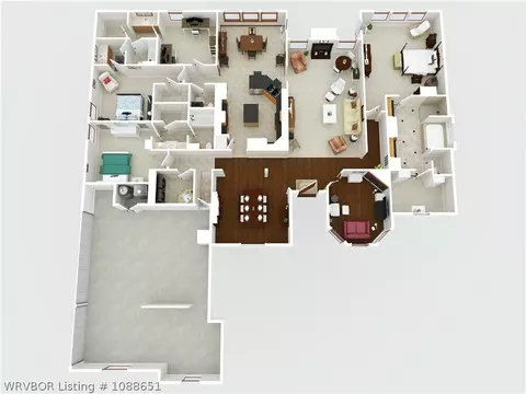 Floorplan - 6800 Hunter Crossing Dr, Fort Smith, AR 72916 photo 2 of 2
