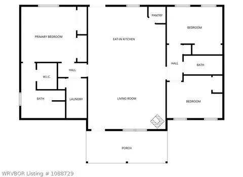 Floorplan - 5311 Anice Rd, Charleston, AR 72933 photo 1 of 1