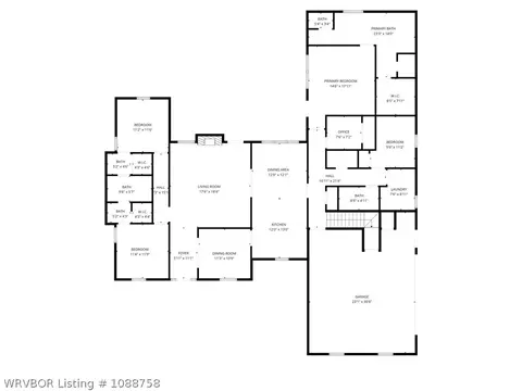 Floorplan - 6901 E Rye Hill Rd, Fort Smith, AR 72916 photo 2 of 3