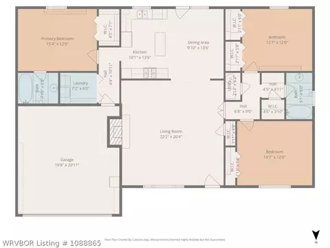 Floorplan - 2704 E Phillips Ave, Sallisaw, OK 74955 photo 1 of 1