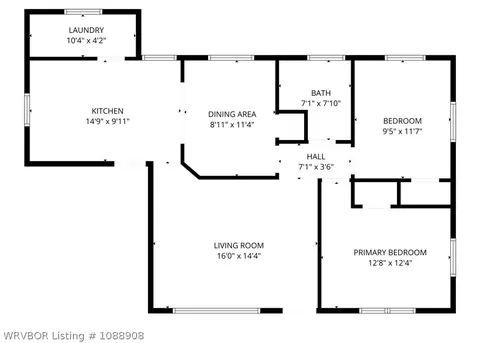 Floorplan - 4104 Albert Pike Ave, Fort Smith, AR 72904 photo 2 of 2