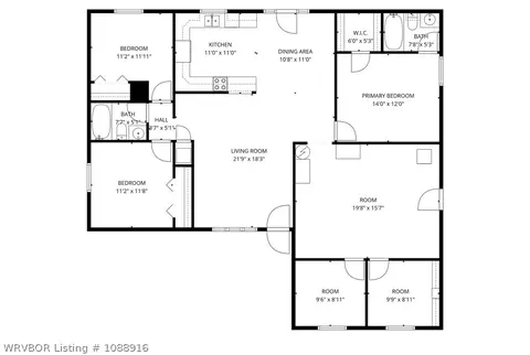 Floorplan - 1604 Savannah Dr, Fort Smith, AR 72901 photo 1 of 1