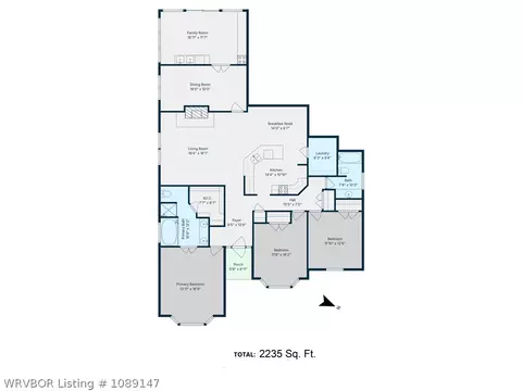 Floorplan - 6300 Galven Way, Fort Smith, AR 72916 photo 2 of 2