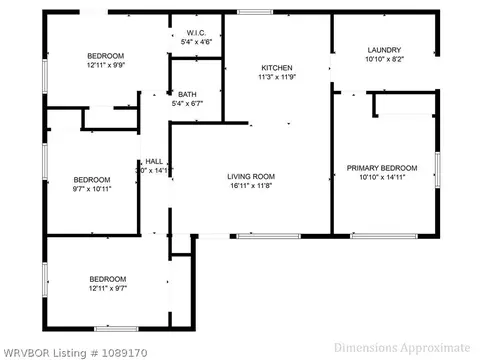 Floorplan - 1114 Crescent Dr, Paris, AR 72855 photo 2 of 2