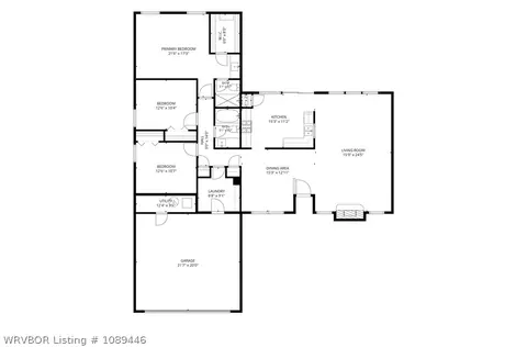 Floorplan - 2908 Riverbend Dr, Fort Smith, AR 72903 photo 2 of 2