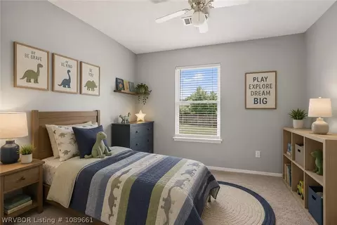 Bedroom - 1603 Eastgate Cir, Greenwood, AR 72936 photo 2 of 9