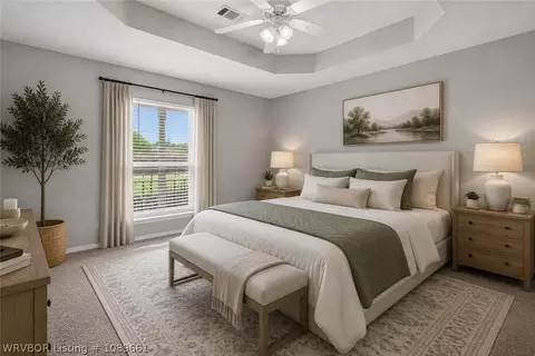 Bedroom - 1603 Eastgate Cir, Greenwood, AR 72936 photo 8 of 9
