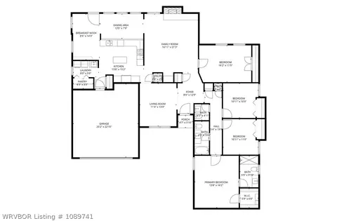 Floorplan - 2809 97th Cir, Fort Smith, AR 72903 photo 1 of 1