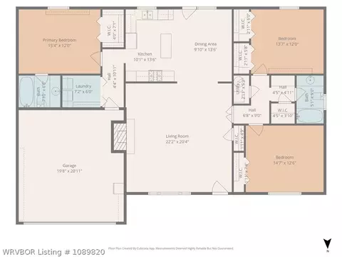 Floorplan - 2704 E Phillips Ave, Sallisaw, OK 74955 photo 1 of 1