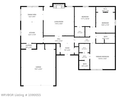 Floorplan - 3004 S 99th St, Fort Smith, AR 72903 photo 2 of 2