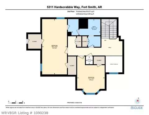 Floorplan - 5311 Hardscrabble Way, Fort Smith, AR 72903 photo 2 of 2